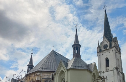 kostel sv. Fabiána a Šbestiána v Zákupech